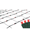 NORTHLIGHT NORTHLIGHT 4X6FT RED LED WIDE ANGLE NET STYLE CHRISTMAS LIGHTS