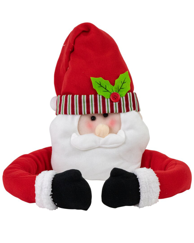 Northlight 27in Unlit Plush Santa Claus Christmas Tree Topper