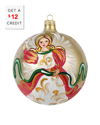Vietri Ornaments Angel Ornament In Gold