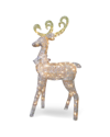 National Tree Company 5ft Reindeer Decoration With Clear Lights