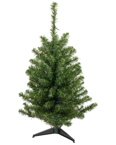 Northlight 3ft Pre-lit Led Medium Canadian Pine Artificial Christmas Tree