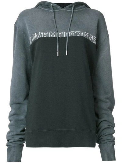 Saint Laurent Love Me Forever Oversized Cotton-terry Hooded