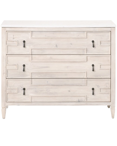Essentials For Living Emerie Entry Cabinet In White