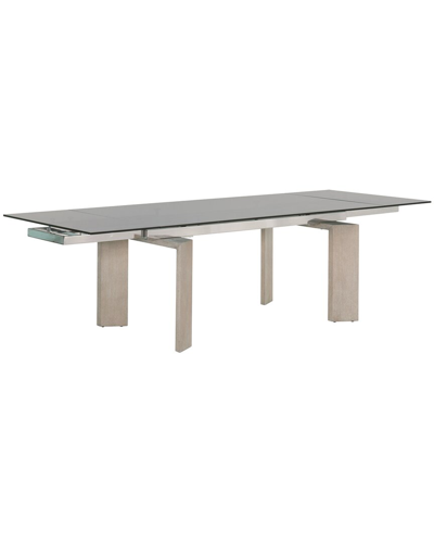 Essentials For Living Jett Extension Dining Table In Grey