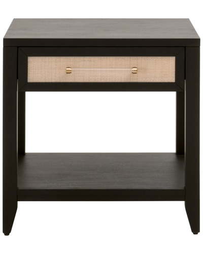 Essentials For Living Holland 1-drawer Side Table In Black