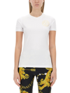 Versace Jeans Couture T-shirt With Logo In White