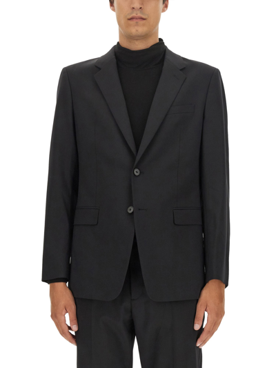 Theory Single-breasted Jacket In Black