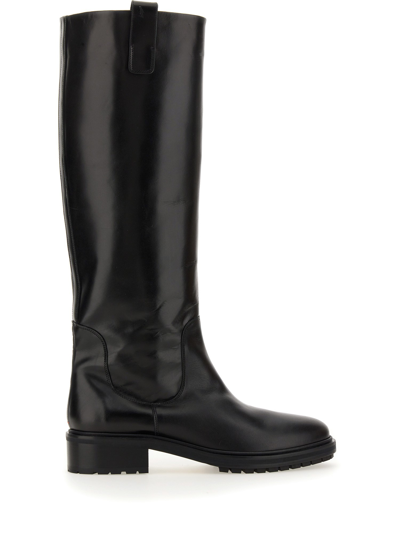 Aeyde Henry Boot In Black
