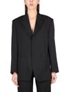 Jacquemus La Veste D'homme Wool-blend Blazer In Black