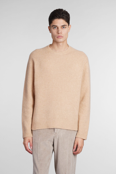 Roberto Collina Knitwear In Camel Cashmere