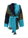 Alanui Patchwk Cardigan In Grenadine