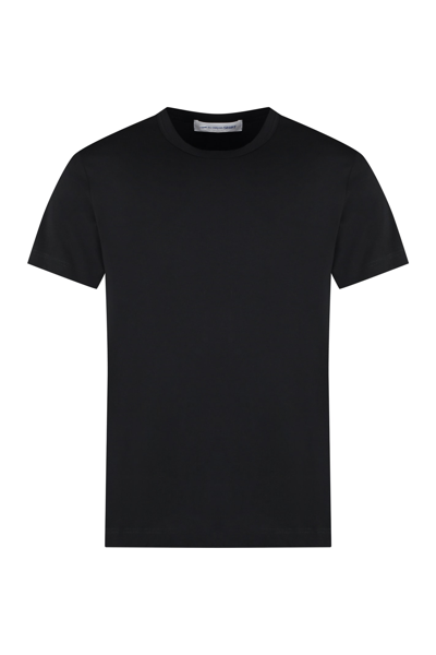 Comme Des Garçons Shirt Cotton T-shirt In Black