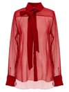 ERMANNO SCERVINO ERMANNO SCERVINO PUSSY BOW SHIRT