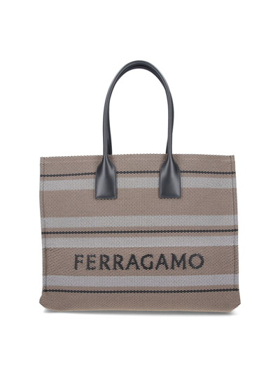 Ferragamo Tote In Brown