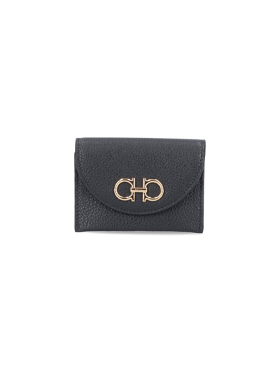 Ferragamo Wallet In Black  