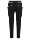 Isabel Marant Izis Slim-cut Cotton Trousers In Black