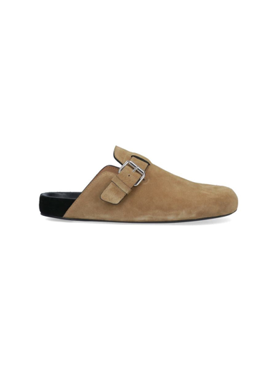 Isabel Marant Taupe Mirvinh Mules
