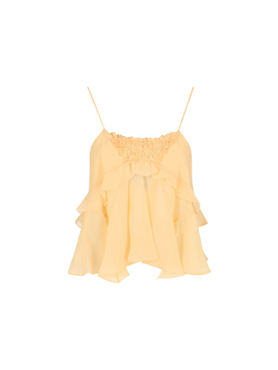 Isabel Marant Yellow Tamila Camisole