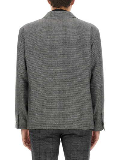 Lardini Wool Shirt In Grey