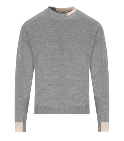 Manuel Ritz Sweater In Grigio Melange