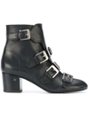 LAURENCE DACADE LAURENCE DACADE ANKLE LENGTH BOOTS - BLACK,PRISCASHINYCALF12200421