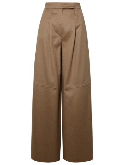 Max Mara Pants Durability In Brown