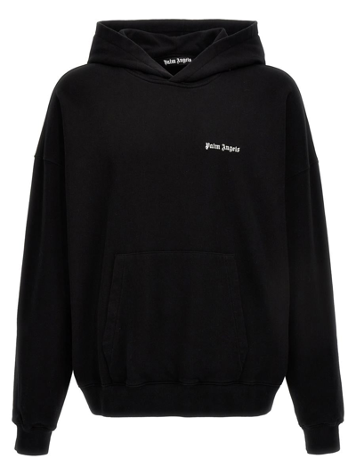 PALM ANGELS PALM ANGELS LOGO EMBROIDERY HOODIE