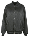 P.a.r.o.s.h Crystal-embellished Bomber Jacket In Black