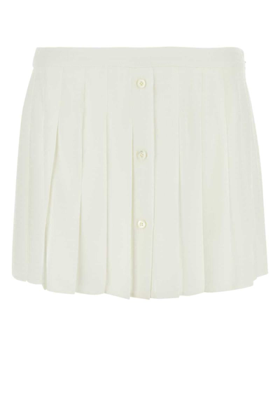 Prada Skirts In White