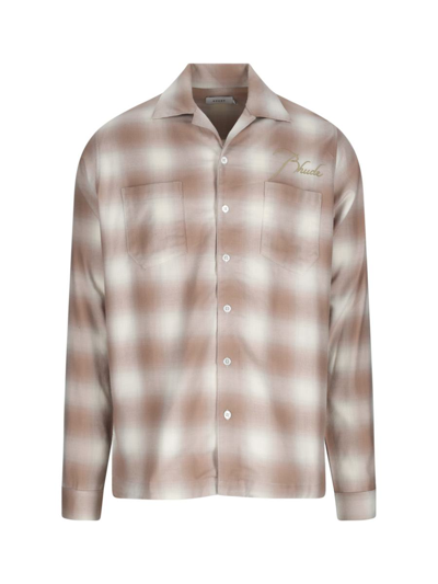 Rhude Shirts In Brown