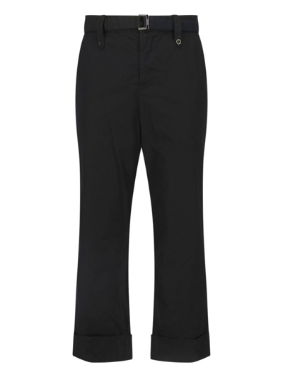 Sacai Pants In Black