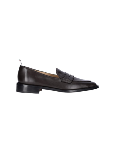 Thom Browne Loafers In Brown