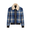 TOM FORD TOM FORD  DOUBLE FACE CHECK BOMBER JACKET
