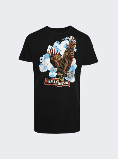 Madeworn Harley Eagle T-shirt In Black