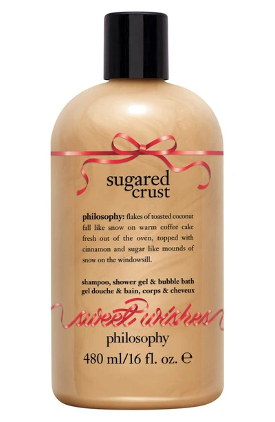 Philosophy Sugared Crust Shampoo, Shower Gel & Bubble Bath In Brown