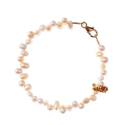Alighieri Women's La Calliope Chapter I 24k-gold-plated & Freshwater Pearl Bracelet
