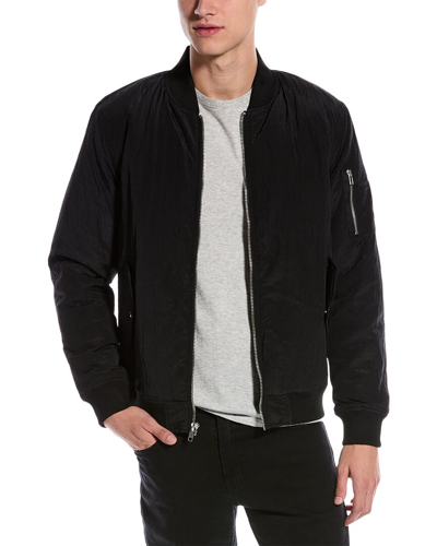 Slate & Stone Ripstop Bomber Jacket In Black