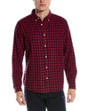 Slate & Stone Plaid Flannel Button-down Shirt In Red