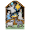 R & M INTERNATIONAL 7 PIECE NATIVITY SCENE COOKIE CUTTER SET