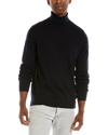 Bruno Magli Merino Wool Turtleneck Sweater In Blue