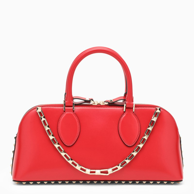 Valentino Garavani Red Rockstud Handbag