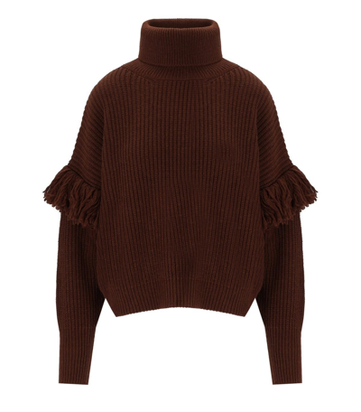 Essentiel Antwerp Ejoy Pullover In Brown