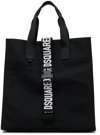 DSQUARED2 BLACK MADE WITH LOVE TOTE