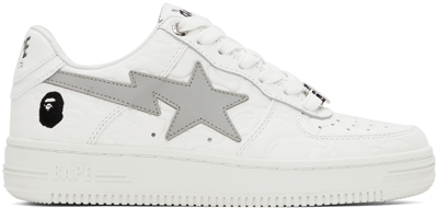 Bape White Sta #3 Sneakers