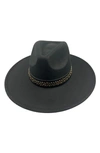 Marcus Adler Studded Band Wool Hat In Black