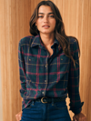 Faherty Legend&trade; Sweater Shirt In Outer Limits Plaid