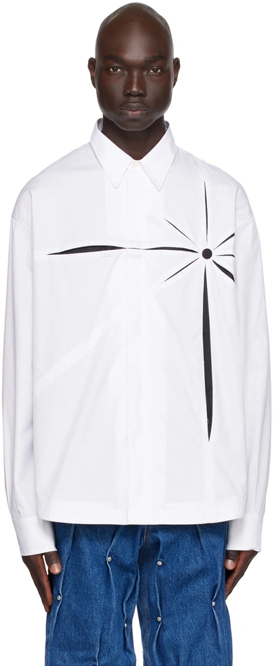 Kusikohc Off-white Origami Shirt