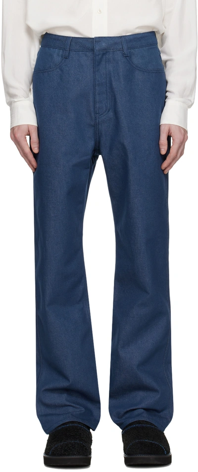 Amomento Blue Four-pocket Jeans