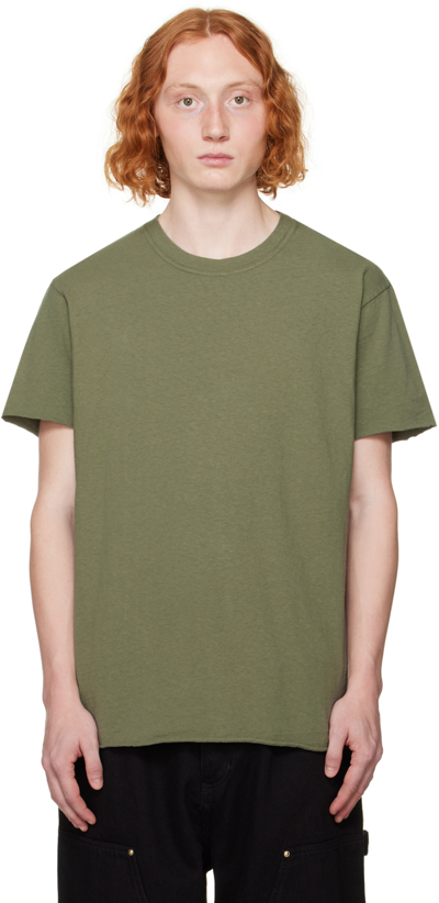 John Elliott Green Anti-expo T-shirt In Soldier Green
