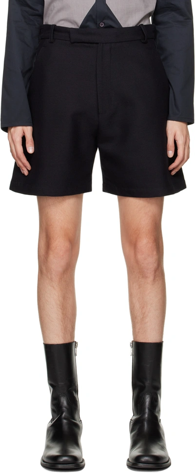 Strongthe Black Wide Shorts